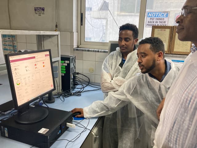 Ethiopia TB Diagnostic Network Connectivity